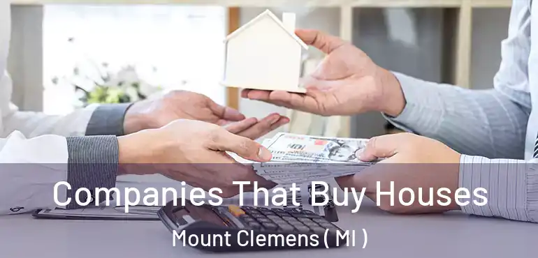  Companies That Buy Houses Mount Clemens ( MI )