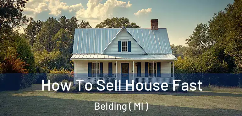  How To Sell House Fast Belding ( MI )
