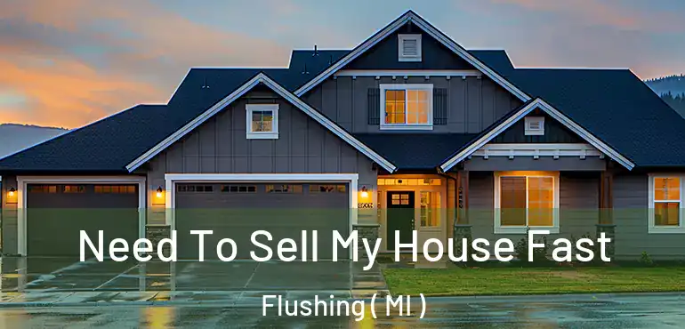  Need To Sell My House Fast Flushing ( MI )