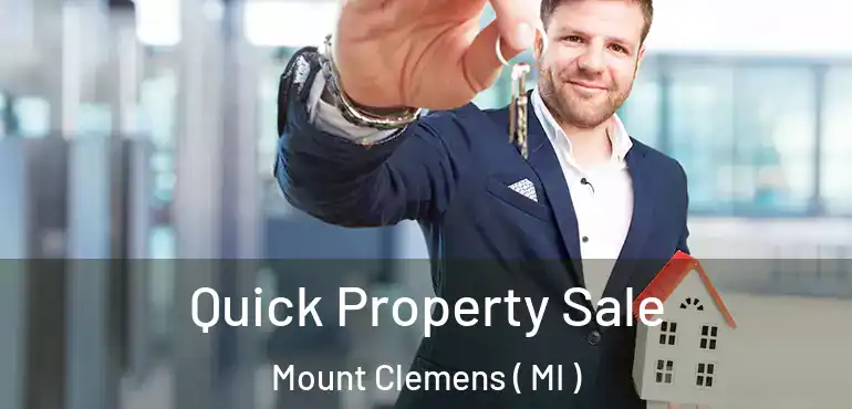  Quick Property Sale Mount Clemens ( MI )