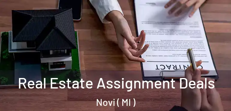  Real Estate Assignment Deals Novi ( MI )