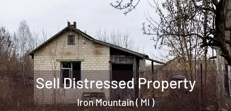  Sell Distressed Property Iron Mountain ( MI )