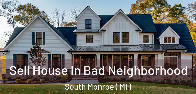  Sell House In Bad Neighborhood South Monroe ( MI )