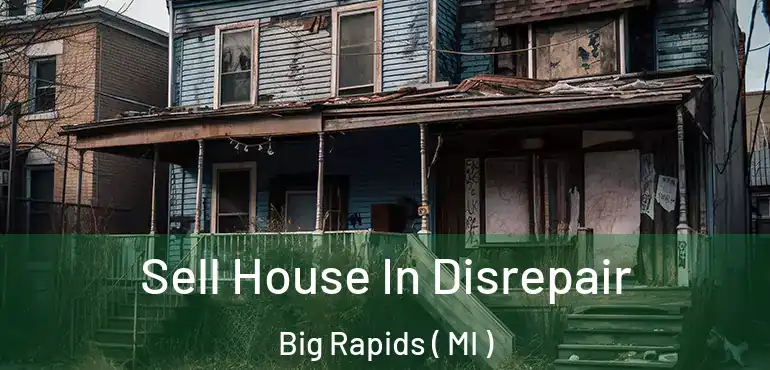  Sell House In Disrepair Big Rapids ( MI )