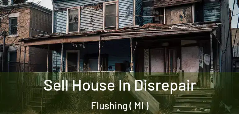  Sell House In Disrepair Flushing ( MI )