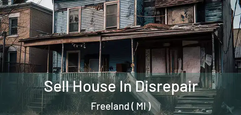  Sell House In Disrepair Freeland ( MI )