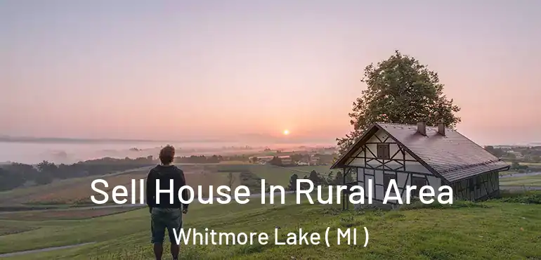  Sell House In Rural Area Whitmore Lake ( MI )