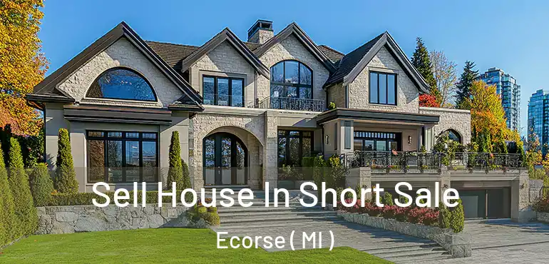  Sell House In Short Sale Ecorse ( MI )