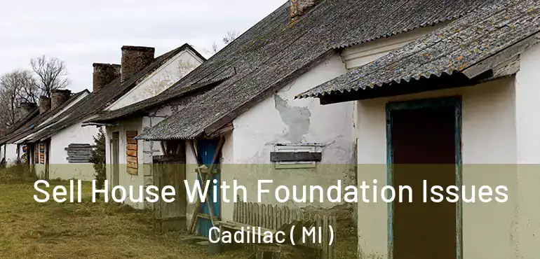  Sell House With Foundation Issues Cadillac ( MI )