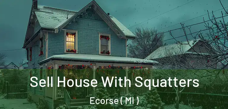  Sell House With Squatters Ecorse ( MI )