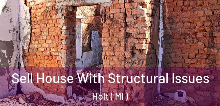  Sell House With Structural Issues Holt ( MI )
