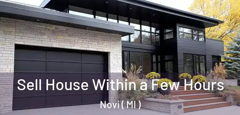  Sell House Within a Few Hours Novi ( MI )