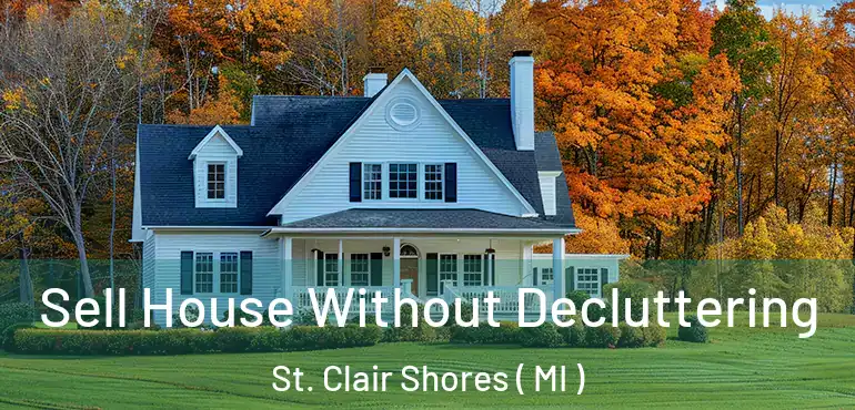  Sell House Without Decluttering St. Clair Shores ( MI )