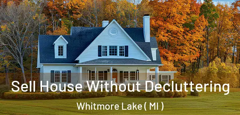  Sell House Without Decluttering Whitmore Lake ( MI )
