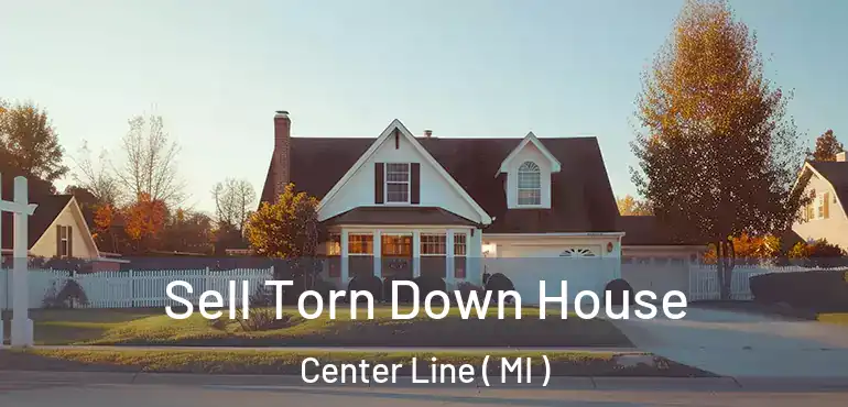  Sell Torn Down House Center Line ( MI )