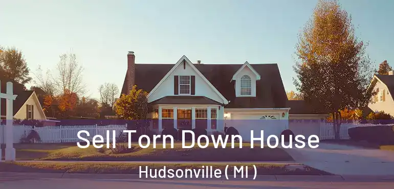  Sell Torn Down House Hudsonville ( MI )