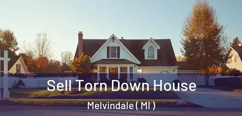  Sell Torn Down House Melvindale ( MI )
