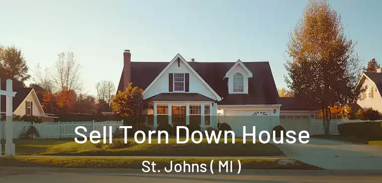  Sell Torn Down House St. Johns ( MI )