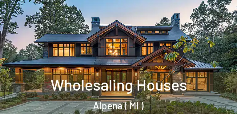  Wholesaling Houses Alpena ( MI )