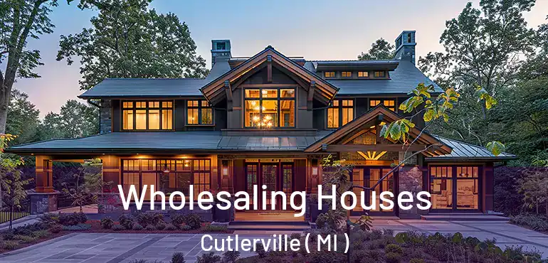  Wholesaling Houses Cutlerville ( MI )