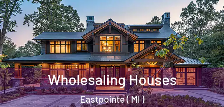  Wholesaling Houses Eastpointe ( MI )