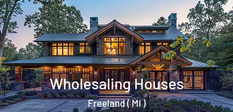  Wholesaling Houses Freeland ( MI )