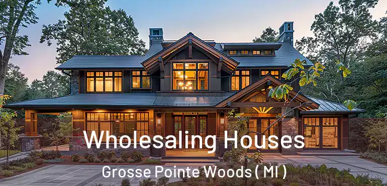  Wholesaling Houses Grosse Pointe Woods ( MI )