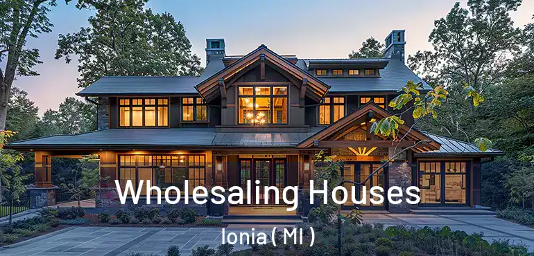  Wholesaling Houses Ionia ( MI )