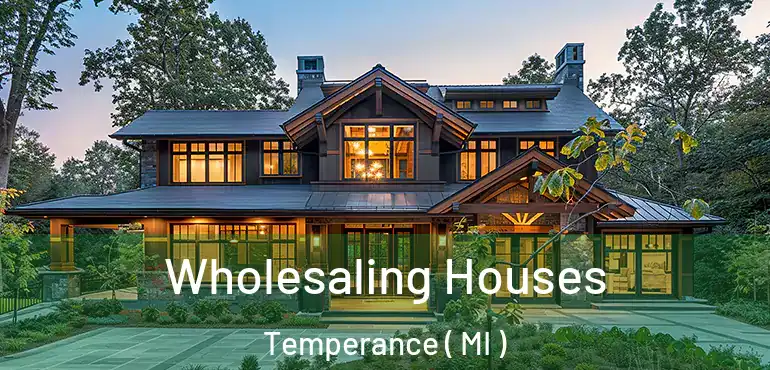  Wholesaling Houses Temperance ( MI )