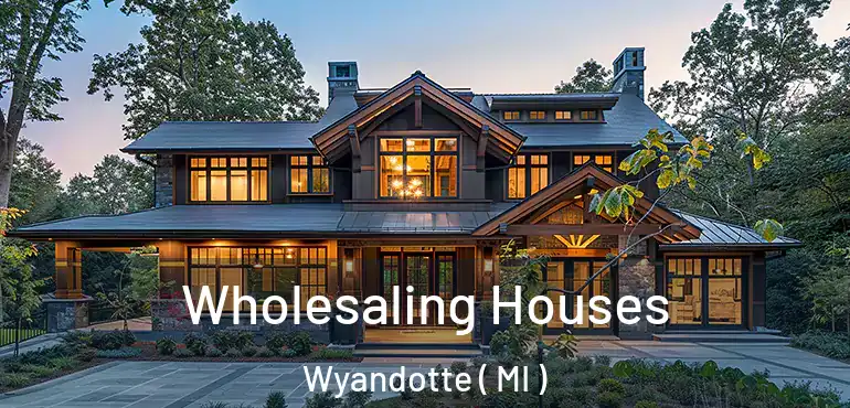  Wholesaling Houses Wyandotte ( MI )
